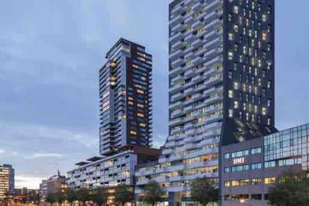 Stunning View Apt Free Parking Apartamento Roterdão Exterior foto